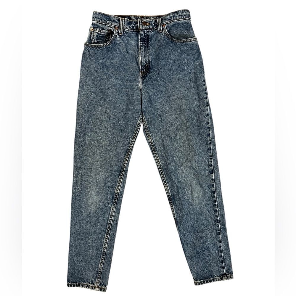 Levi’s Vintage 90s 551 Relaxed Fit Tapered Leg Straight Jeans High Rise Womens 8